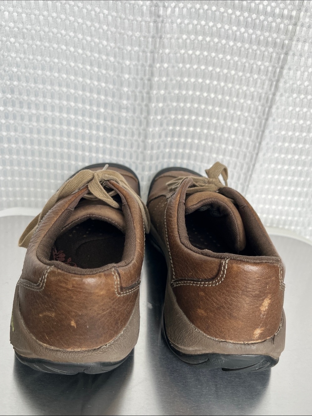 KEEN Presidio Cascade Shitake Leather Comfort Shoes Womens 9 Brown Lace Up - Picture 6 of 11